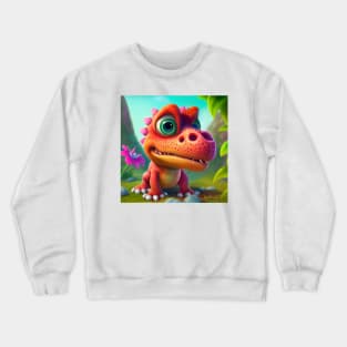 Baby Dinosaur Dino Bambino - Arthur Crewneck Sweatshirt